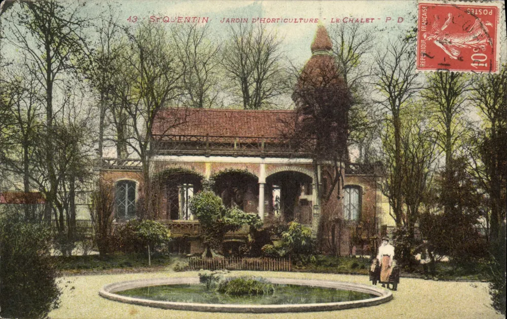 St Quentin - Jardim de Horticultura - O Chalet - P. D. - Frente