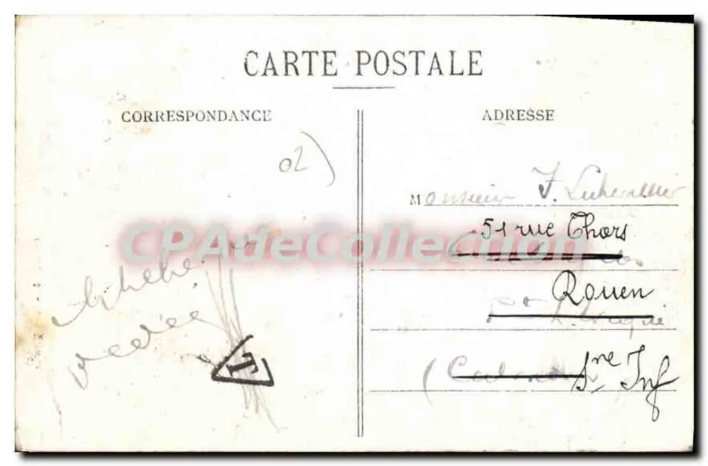 Saint-Quentin (após Guerra) — Panorama — República Francesa - Verso