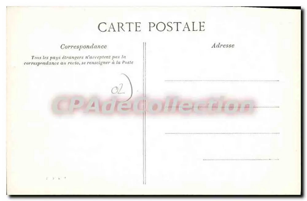 Saint-Quentin — Igreja de São Martinho — E. L. D. Paris, n°31 - Verso