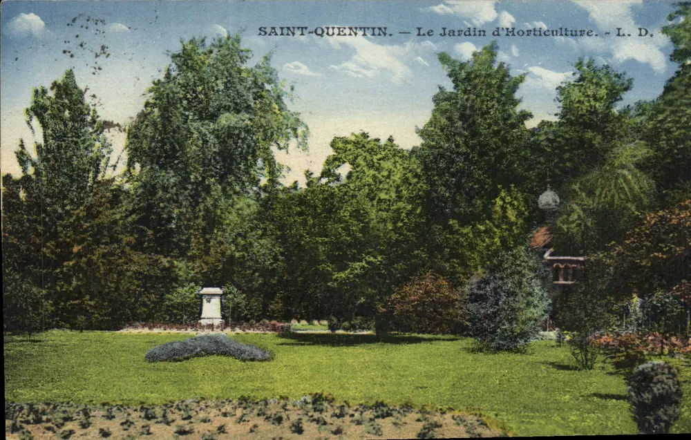 Saint-Quentin — O Jardim de Horticultura — L. D. - Frente