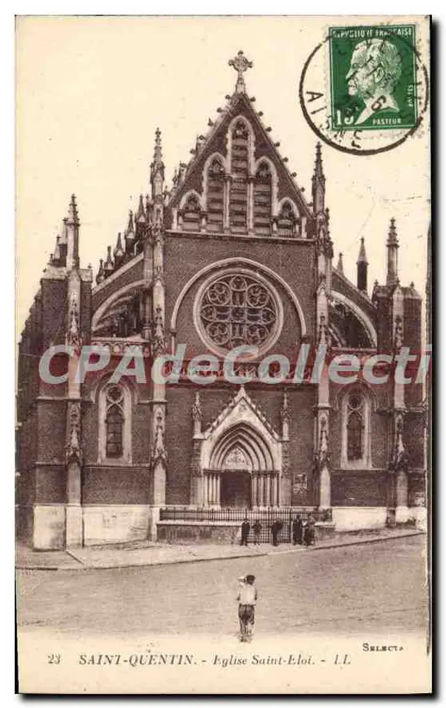 Saint-Quentin - Igreja de São Éloi — Select, n°23 - Frente