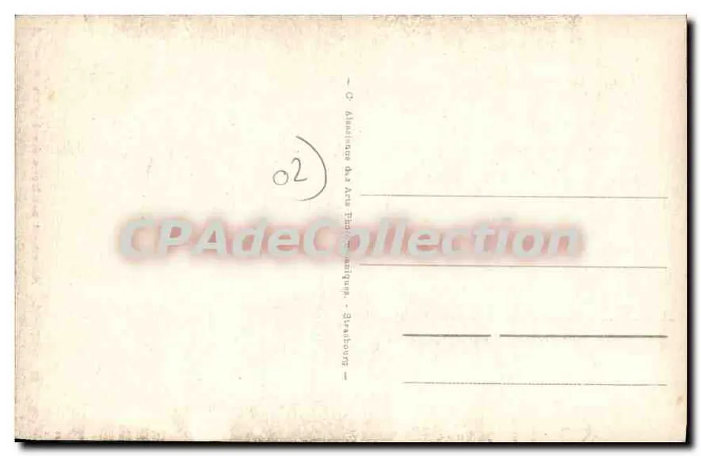 Soissons - Gedenkstein für die Englischen Toten 1914-1918 — n° 62 - Rückseite