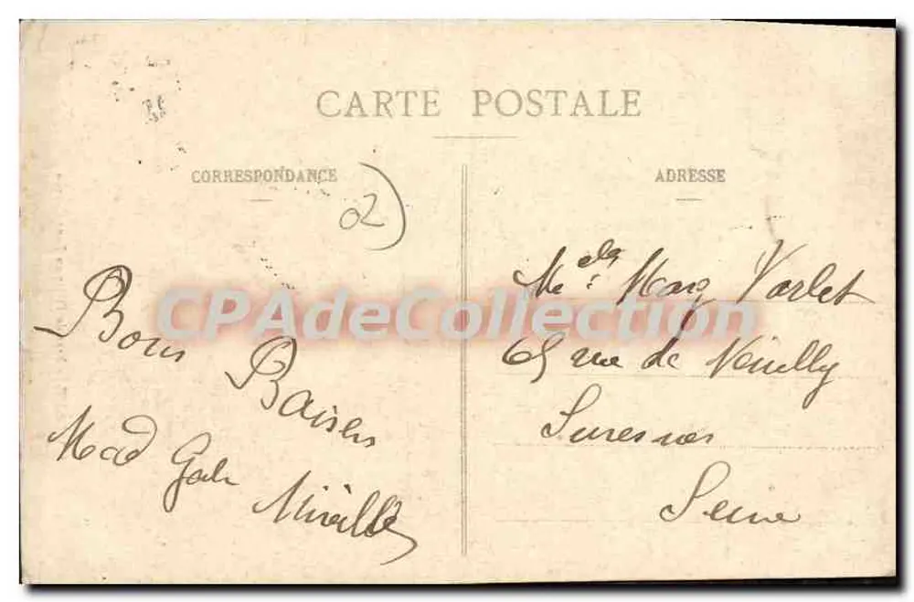 LA FÈRE - Arm der Oise am Pont Capron — Verlag: La Fère, Seriennummer nicht sichtbar - Rückseite