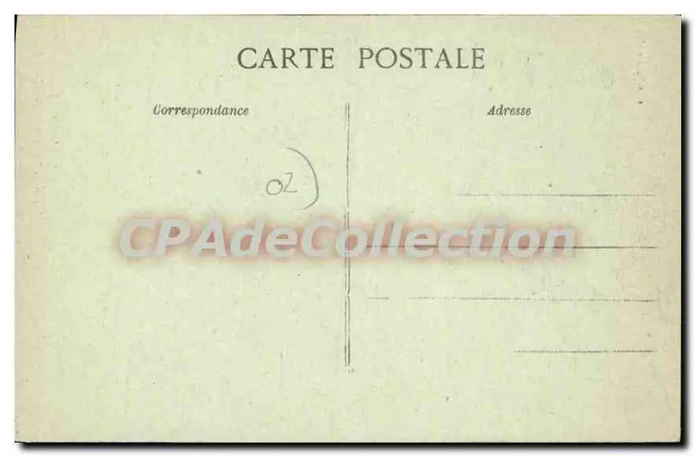 BUCY-le-LONG (Aisne) - A Igreja - The Church - Verso