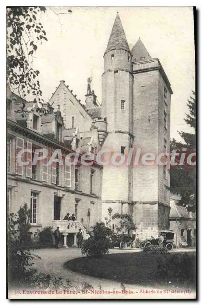 St-Nicolas-du-Bois — Abtei des 11. Jahrhunderts (II) — CPAdeCollection - Vorderseite