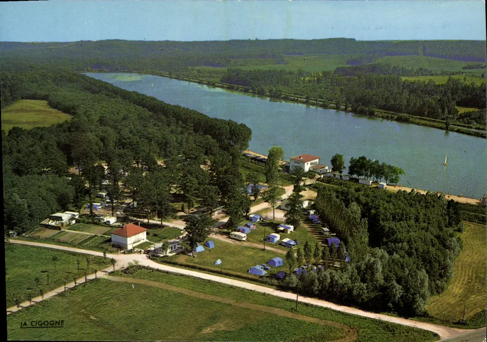 El Lago de Monampteuil — Aisne — Ediciones LA CIGOGNE - Anverso