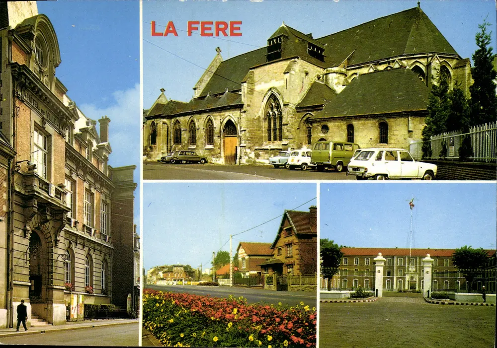 La Fère — widok panoramiczny — Wydawnictwo La Citoyenne, seria 02.304.04 - Awers
