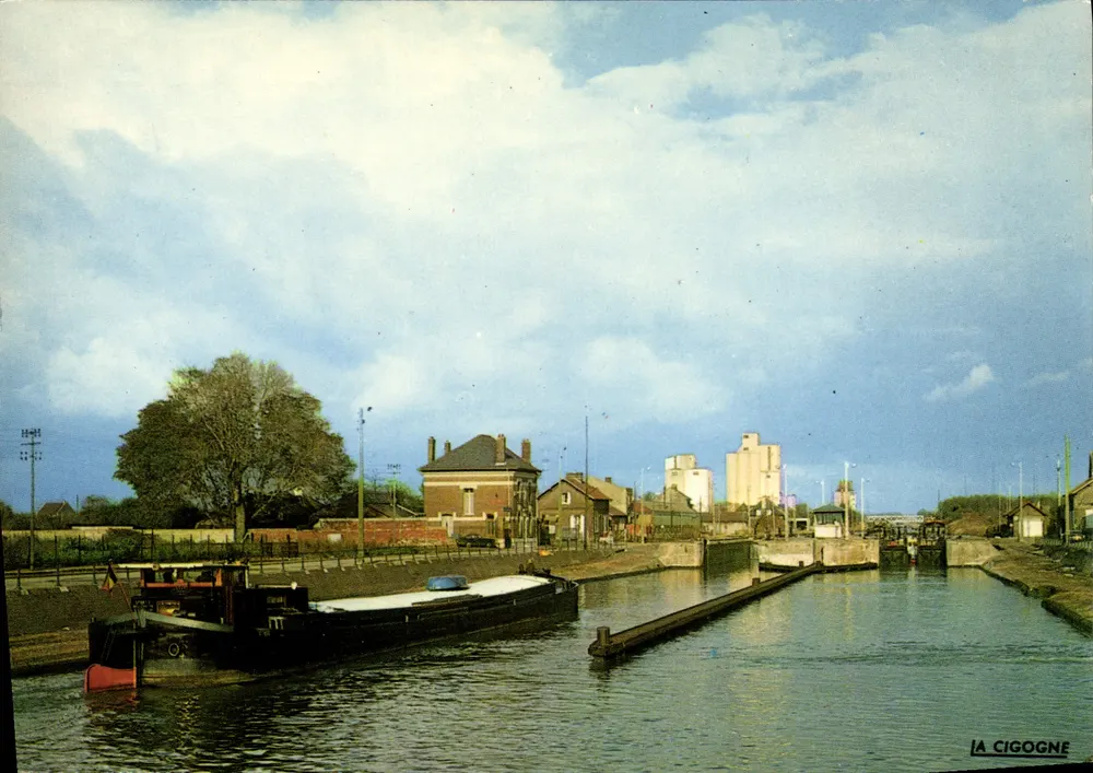 Les Ecluses - el Canal de St-Quentin — Éditions LA CIGOGNE - Anverso