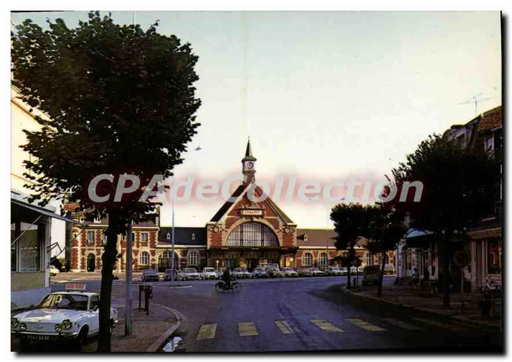 Chauny — A Estação — Edições La Cigogne, Reims - Frente