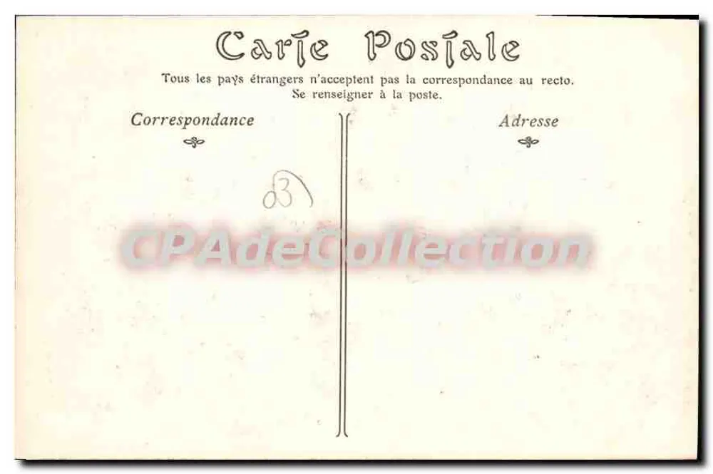 Bourbon-l'Archambault (Allier) — Le Château — CPAdeCollection n°66 - Verso
