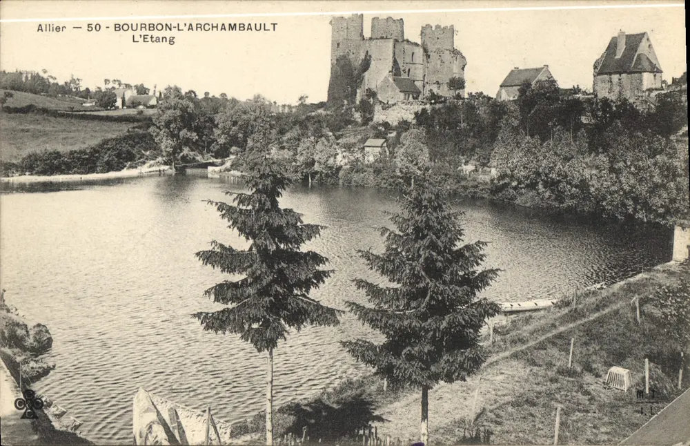Bourbon-l'Archambault — L'Étang — Allier 50 - Awers