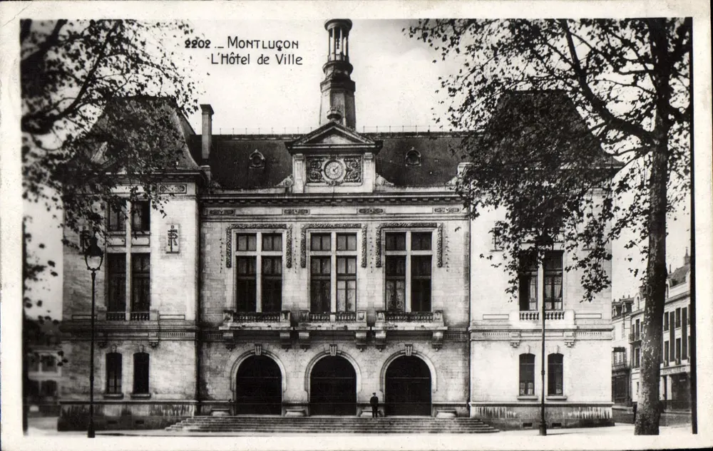 Montluçon — Het Stadhuis — Uitgave van het Stadhuis - Voorkant