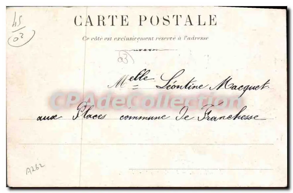Montluçon — Faubourg St-Pierre — Montluçon Imp. & Bonnet - Verso
