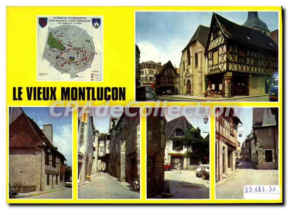 Alt Montluçon — Syndicat d'Initiative, Verleger, Seriennummer 03 185.31 - Vorderseite