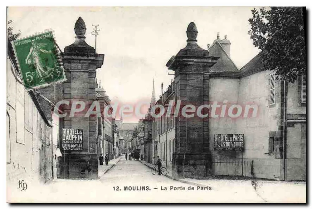 Moulin - A Porta de Paris — editor KD, n°12 - Frente