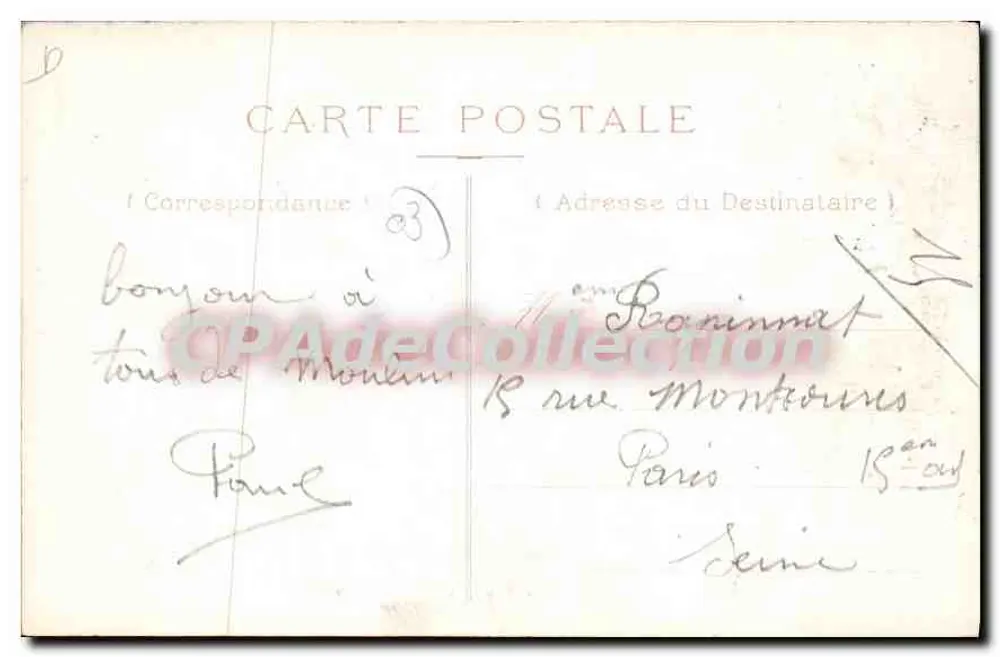 Moulin - A Porta de Paris — editor KD, n°12 - Verso