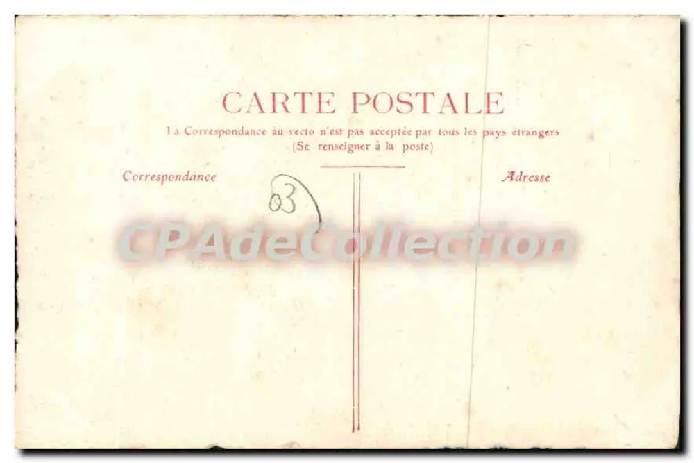 Moulins — Escada da Catedral — F. Desvaux, Ed. - Verso