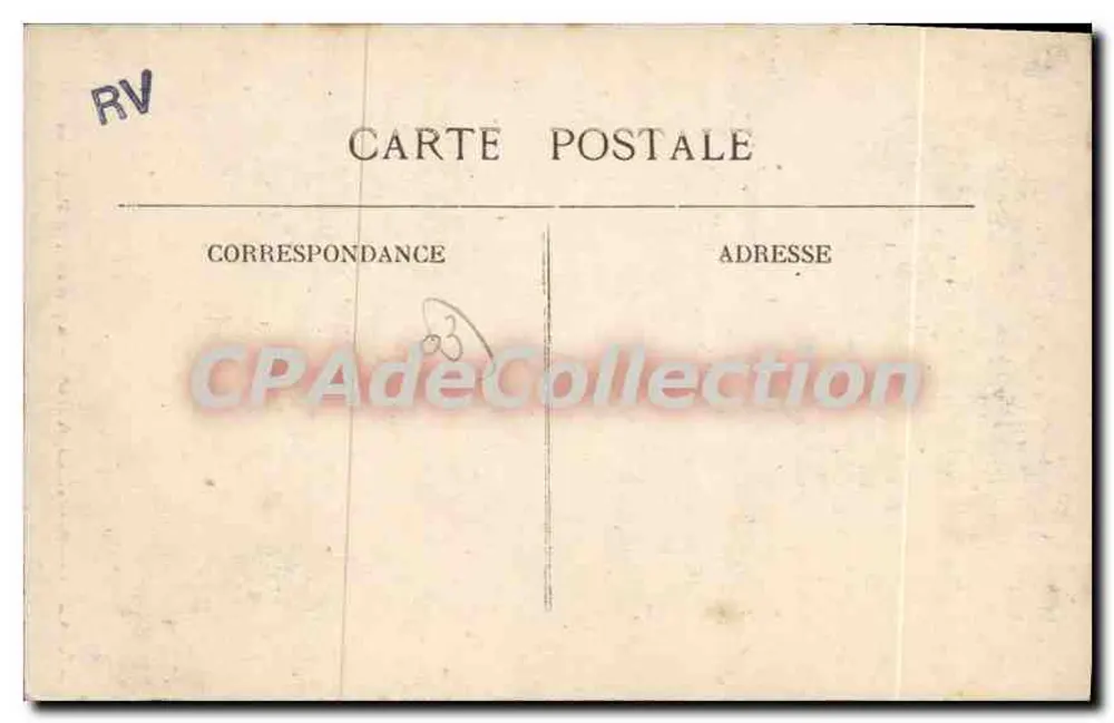 NÉRIS-les-BAINS (Allier) — Avenue des Platanés — anonymer Verleger, Nummer 17 - Rückseite