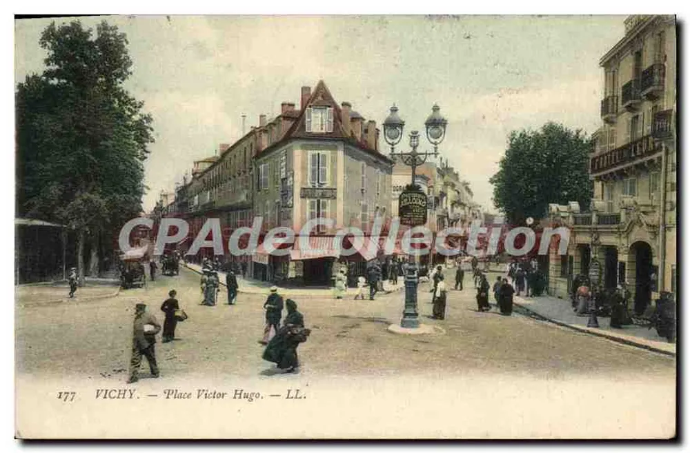 Vichy — Place Victor Hugo — LL. n°177 - Frente