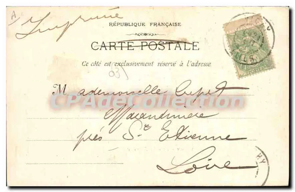 Vichy - O Mercado — Doniol Edit Vichy, n°15 - Verso