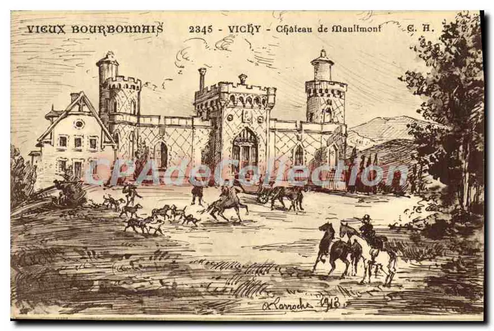 Schloss Maultmont — Vichy — Verlag C. H. n° 2345 - Vorderseite