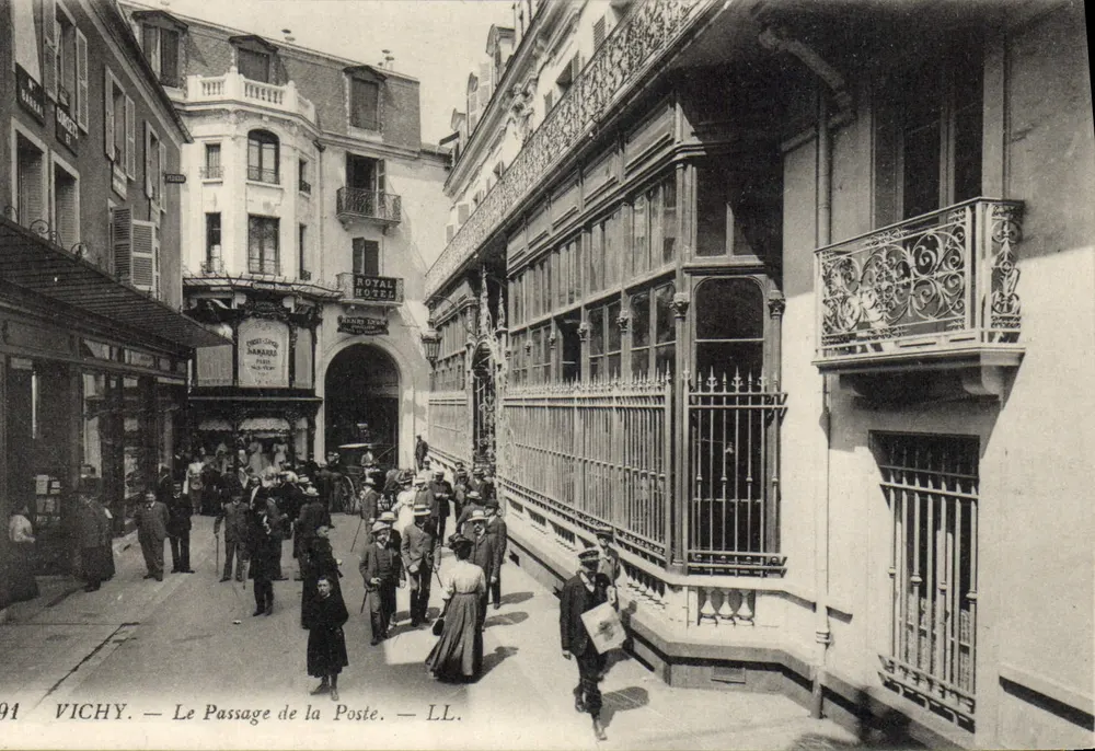 Vichy — O Passage da Correios — LL. - Frente