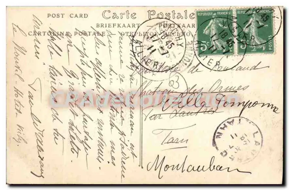 Vichy — Hotel Ambasadorów — NDHOT, nr 335 - Rewers