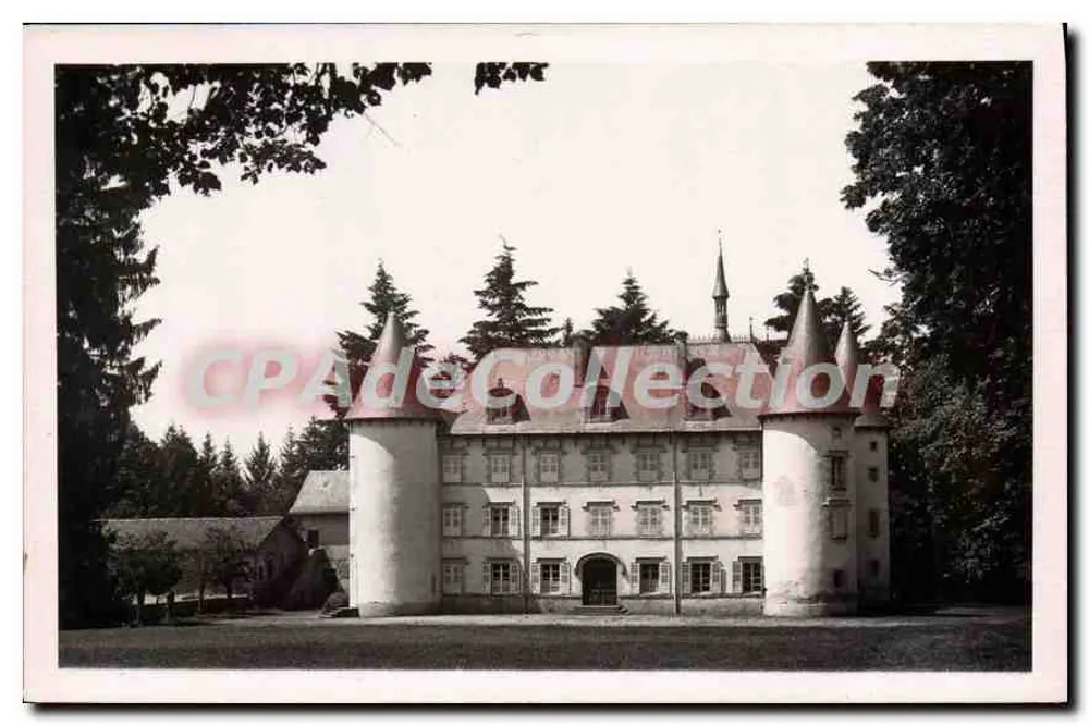 Castelo de Vernet-la-Varenne — vista geral — CPAdeCollection - Frente