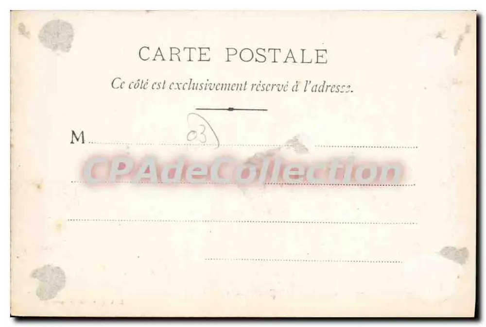 Arredores de St POURÇAIN — Castelo do Housset — E. Assallet editor, St Pourçain - Verso