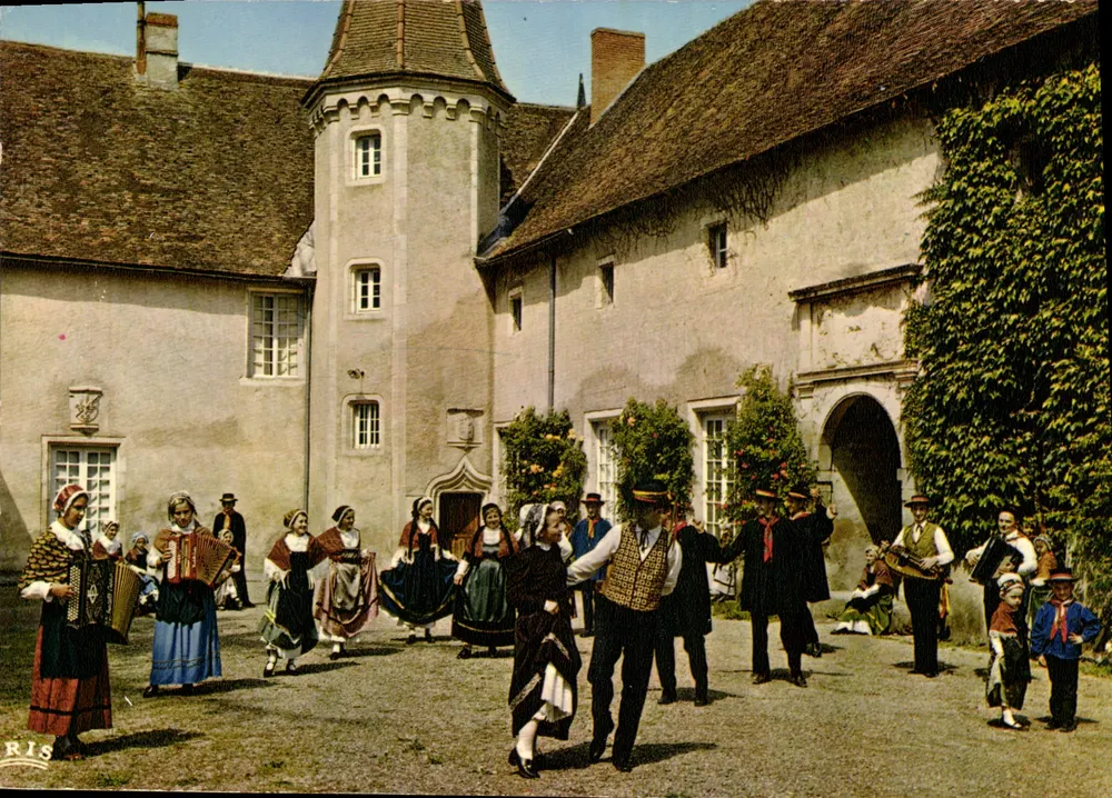 Folklore von Auvergne — Die Gannater Bourrée — Edition IRIS - Vorderseite