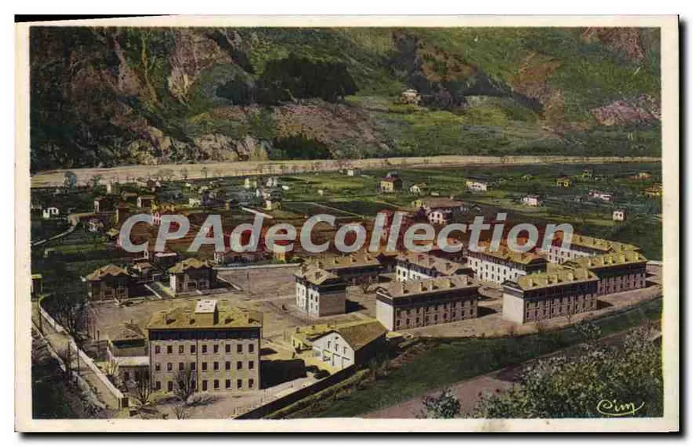 Digne-les-Bains — Die Kasernen der Mobilgarden — Verlag: Comier Imp. Macon - Vorderseite