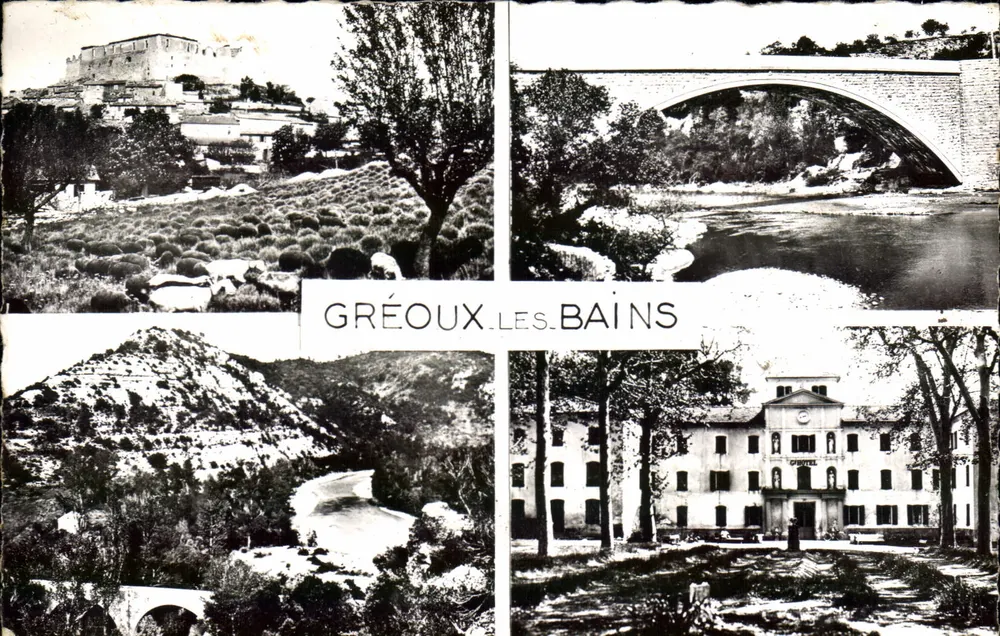 Gréoux-les-Bains — Panoramablick — Éditions Tardy - Vorderseite