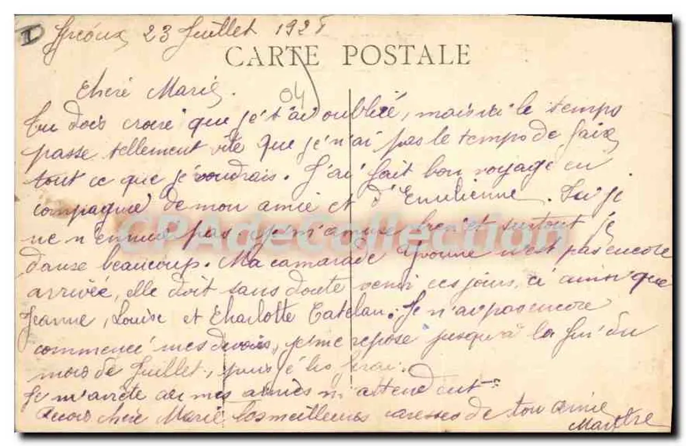 Gréoux-les-Bains — Estabelecimento Termal Les Quinconces — Edit. Baille - Verso