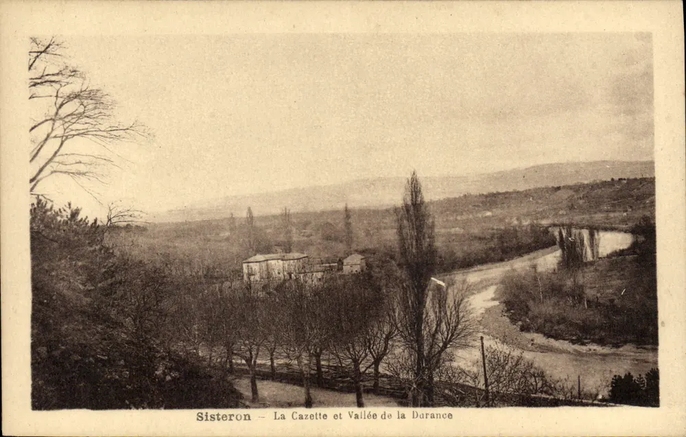 Sisteron — La Cazette und Tal der Durance — Édition du Vivarais Parisien - Vorderseite