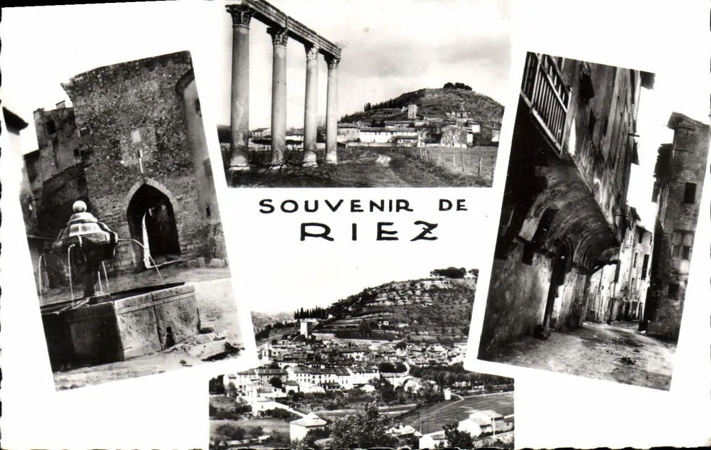 Riez — Lembrete de Riez — Edições de Cimiez - Frente
