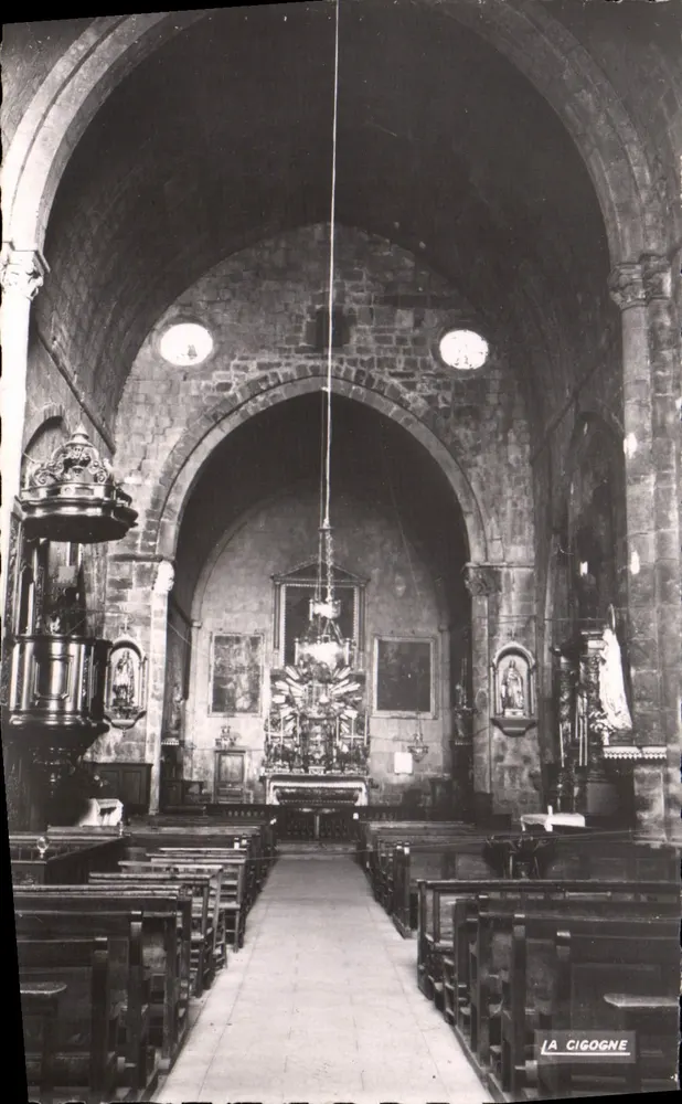Innenansicht der Kirche — Seyne-les-Alpes — La Cigogne - Vorderseite