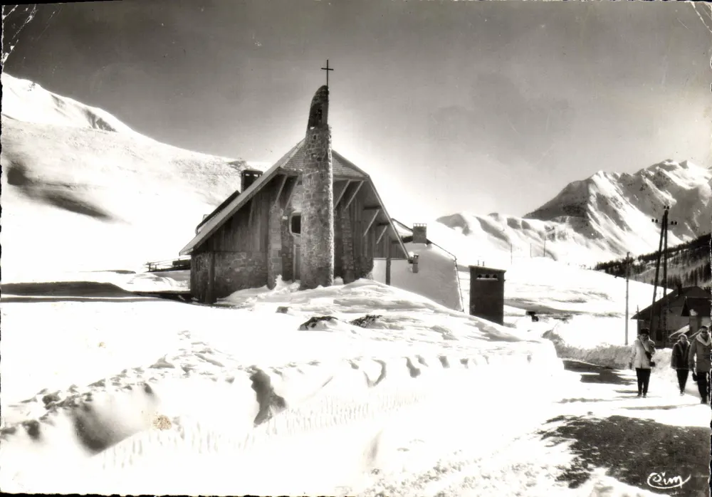 Die Kapelle von Maison-Méane — Larche (04), Alpes-de-Haute-Provence — Combiér - Vorderseite