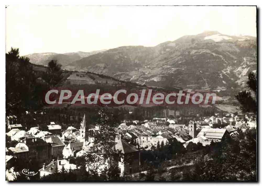 Barcelonnette — Allgemeine Ansicht — Der Hut von Gondarne (2637 m.) und Der Zuckerhut (2555 m.) — Verlag nicht sichtbar - Vorderseite