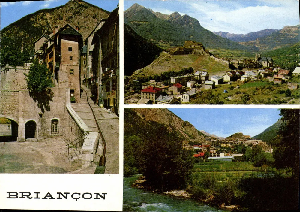 BRIANÇON — Panoramablick und städtische Ansicht — Société Éditions de France - Vorderseite