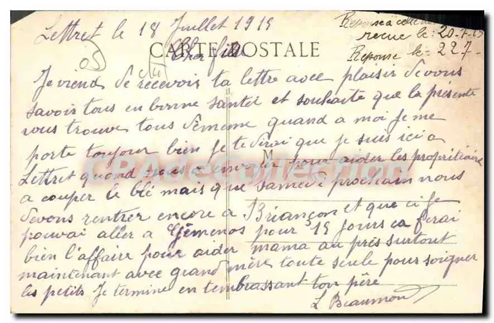 Tallard (602) — A Esplanada — Os Alpes - Verso