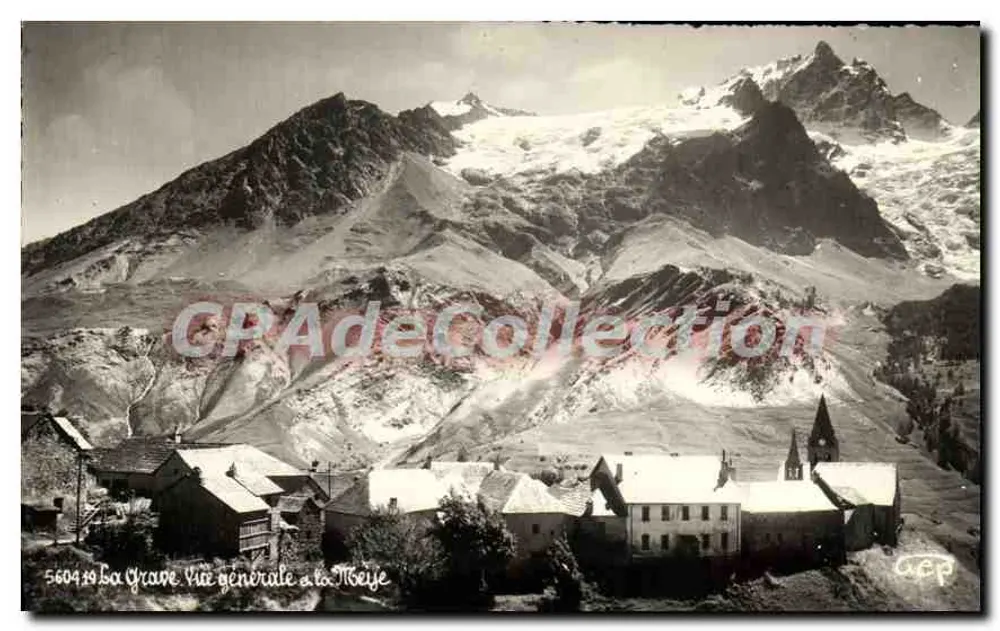 La Grave - Vista geral à Meye - AEP - Frente