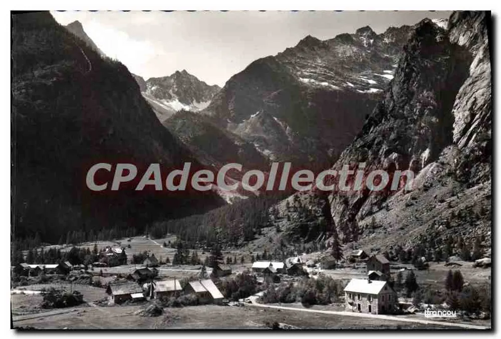 Ailefroide (1515 m.) — L'Alpe de Claphouse und die Pointe des Bœufs Rouges (3460 m.) — Editions F. BRANCOUN - Briançon - Vorderseite