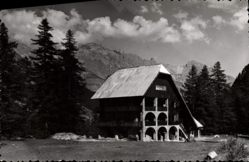 Aillefroide — Chalet delle Miniere del Sud-Est — Edizioni A. Cavelian - Recto