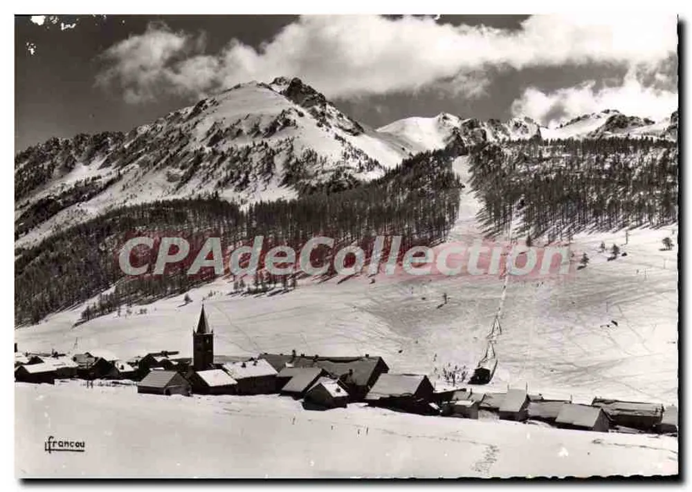 Montgenèvre — 1860 m — Edições F. FRANCOU - Frente