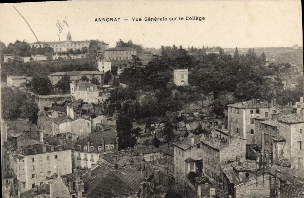 Annonay — Vista general del Colegio - Anverso