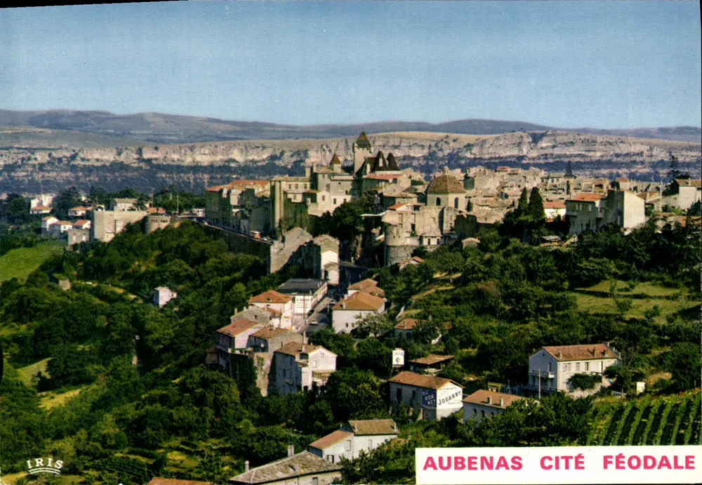 Aubenas — Cidade feudal — Iris - Frente