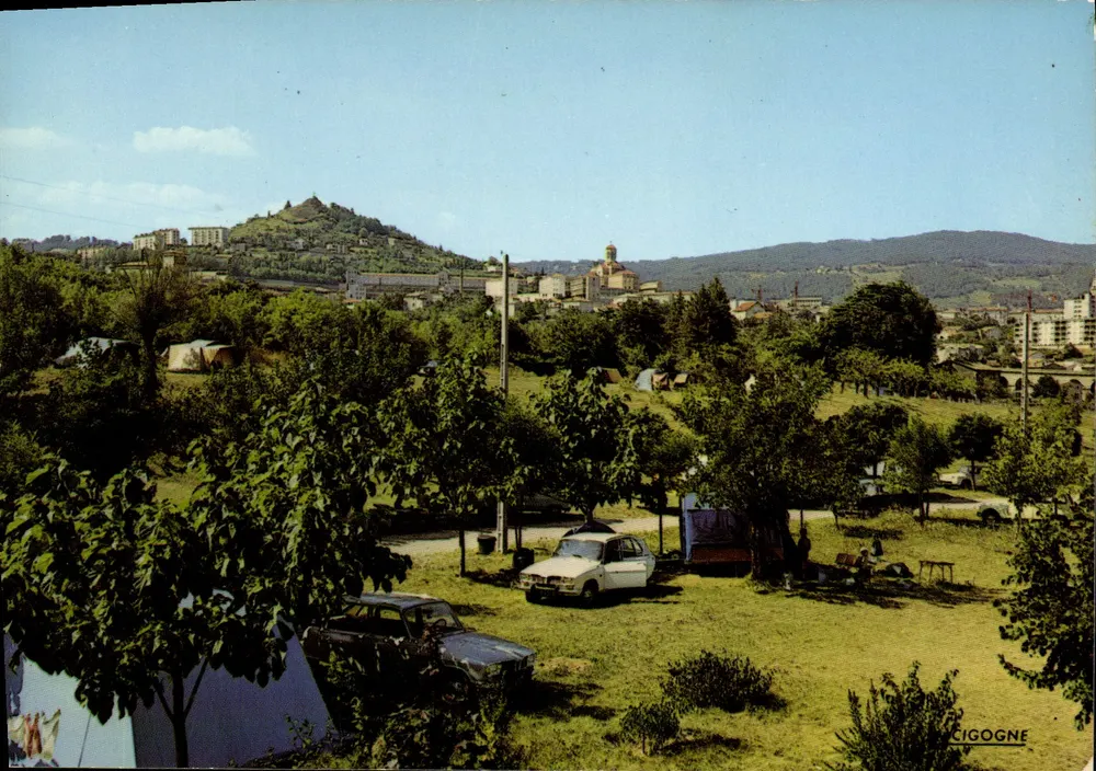 Prévias (Ardèche) — Het Municipale Camping — Uitgave LA CIGOGNE - Voorkant