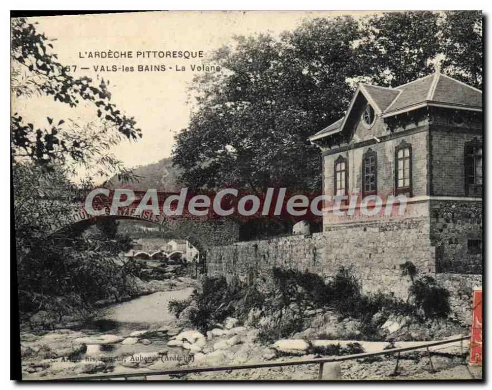 La Volane — Vals-les-Bains, Ardèche — S. Arnaud, Historiker, Aubagne (Ardèche) - Vorderseite