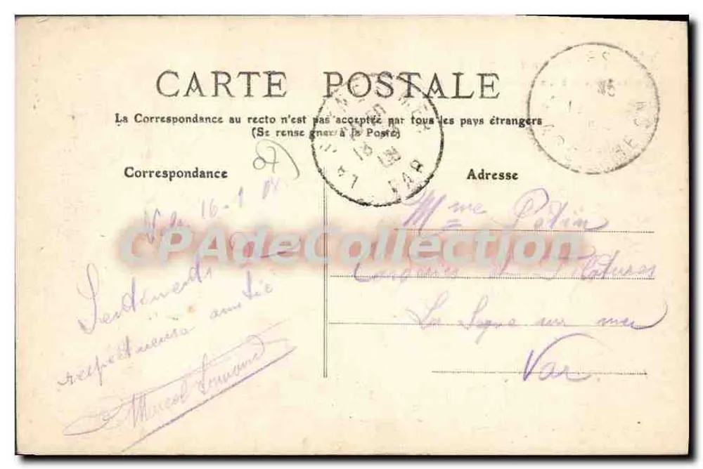 La Volane — Vals-les-Bains, Ardèche — S. Arnaud, Historiker, Aubagne (Ardèche) - Rückseite