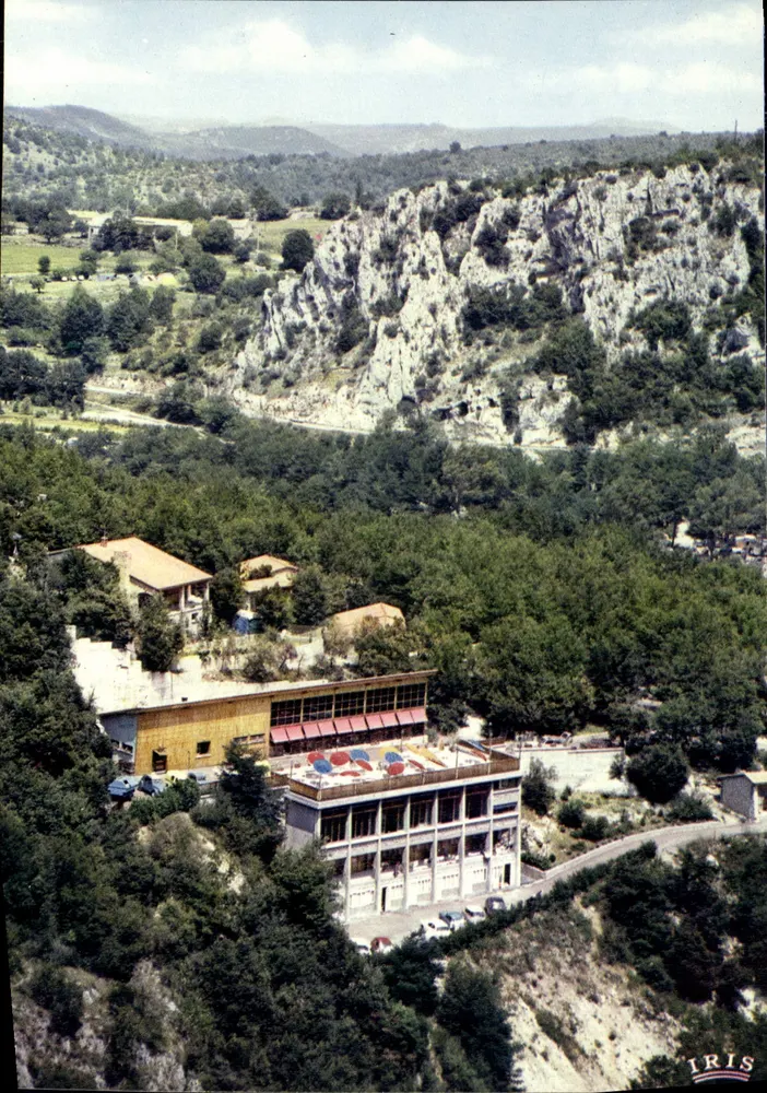 Gorges de l'Ardèche — Lager der U.A.S. P.T.T. 'Les Blachas' — Lumicap - Vorderseite